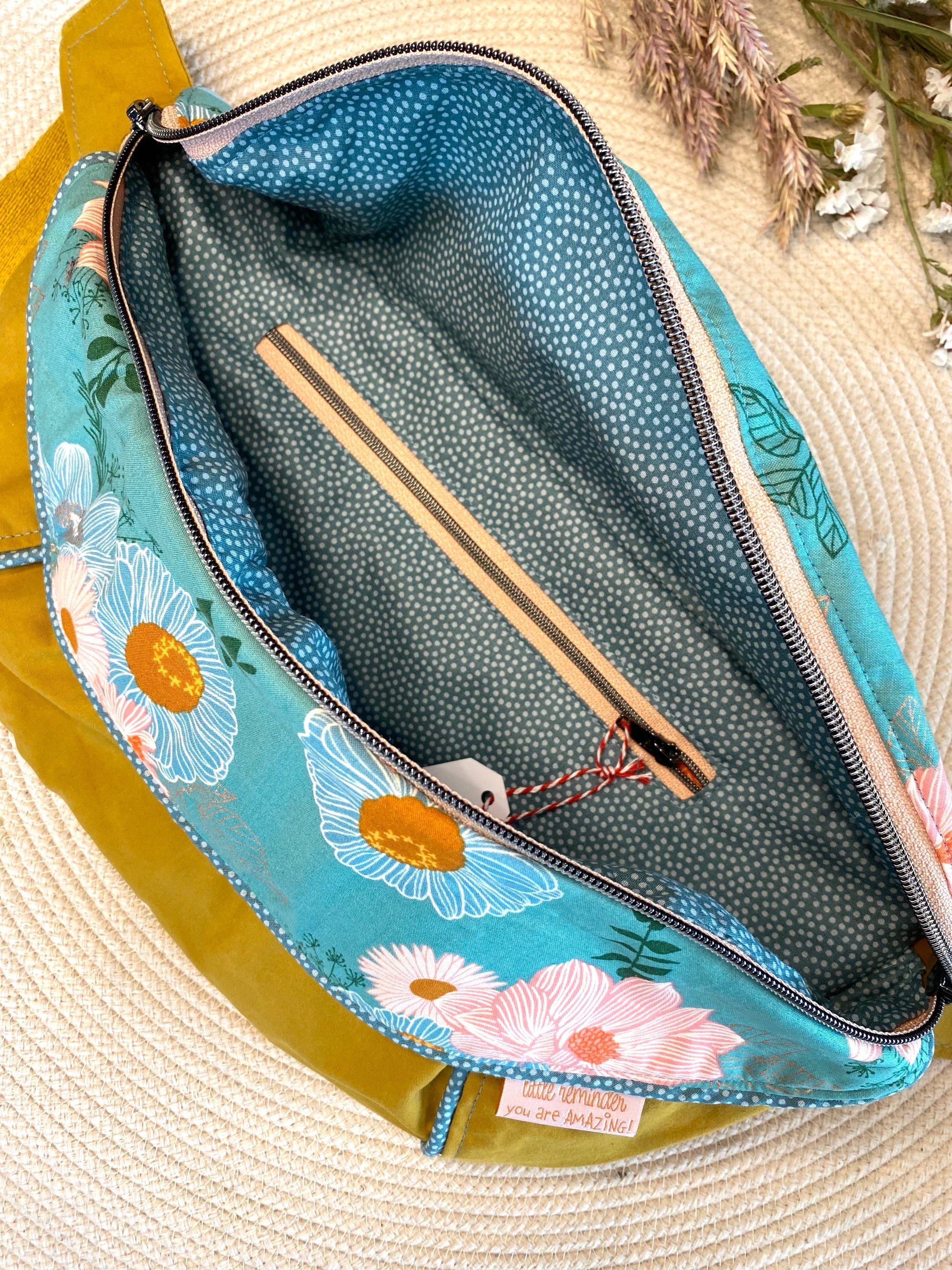 Crossbag „Tasche voll Glück“