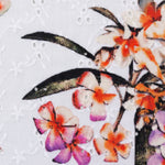Lade das Bild in den Galerie-Viewer, Baumwolle Blumen Stickerei
