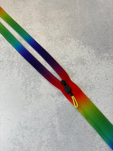 Kopie von Reißverschluss „ Regenbogen“ endlos 50cm  +1Zipper
