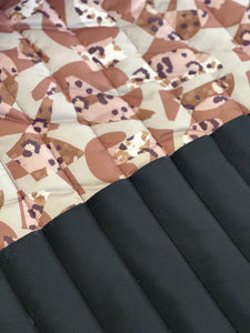 Jacken Stepper Doubleface schwarz/Muster