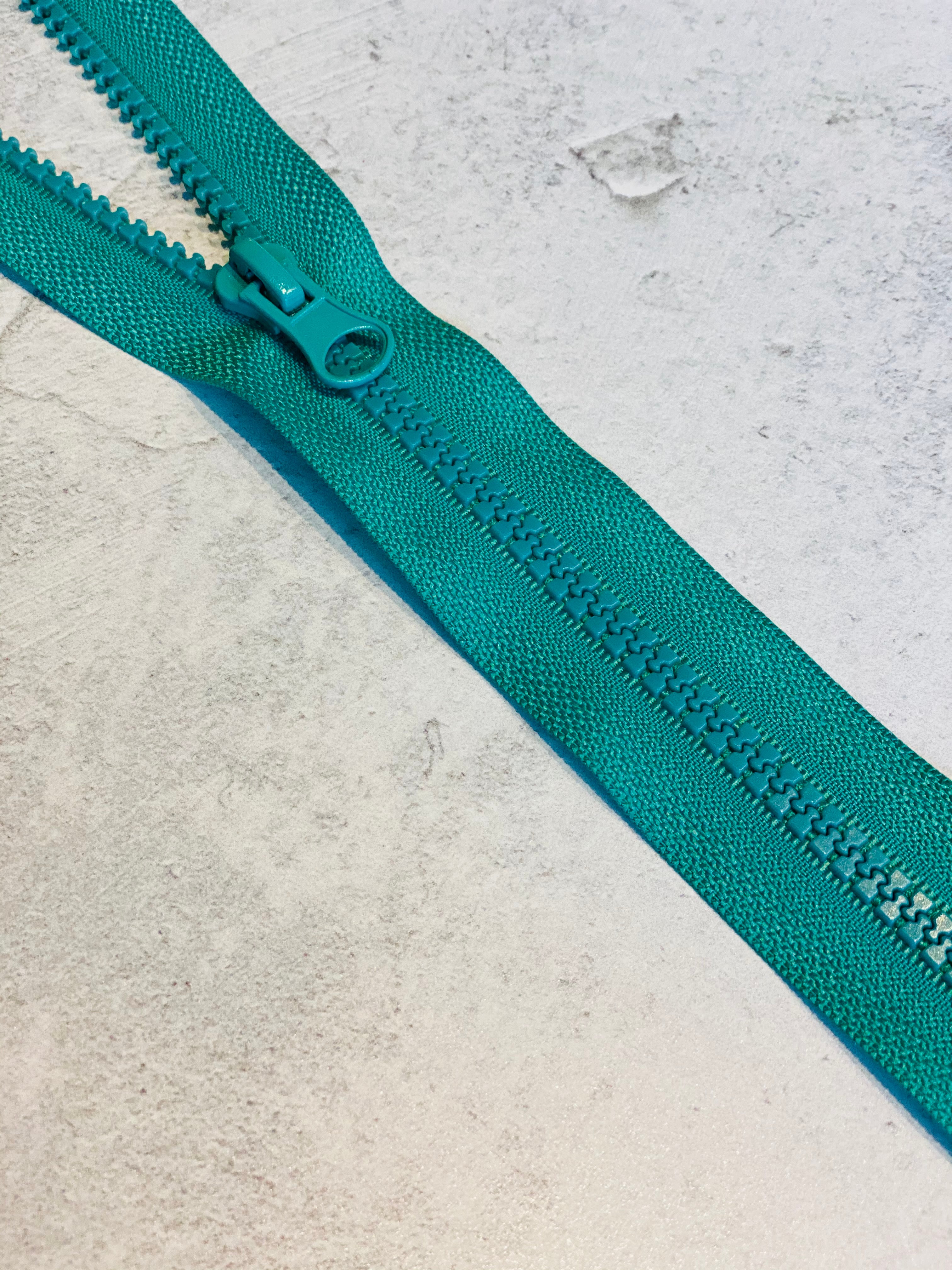 Reißverschluss teilbar 70cm Smaragd