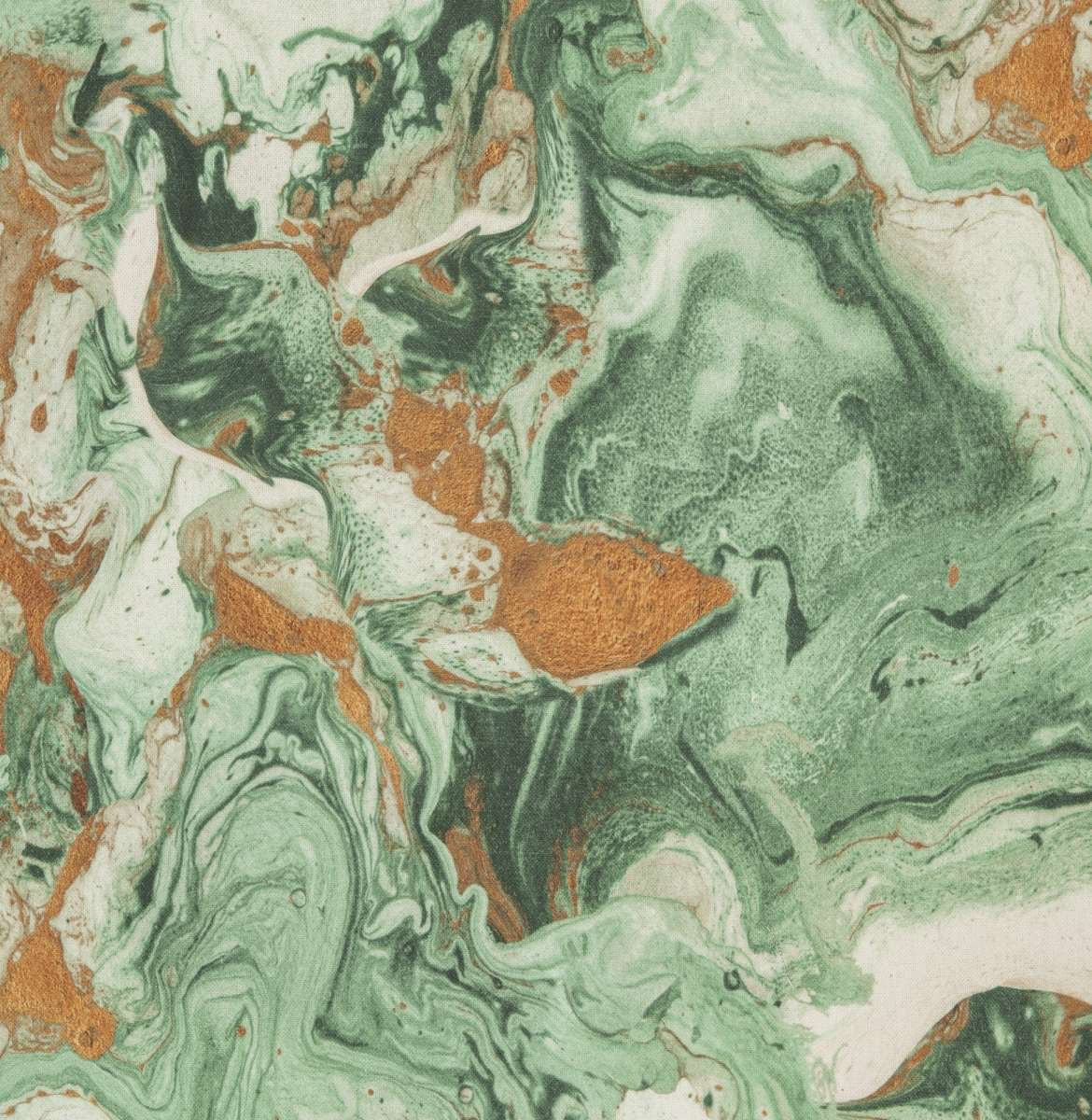 Canvas test 1,1m Tiffi Marmoroptik, smaragd/grün