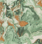 Lade das Bild in den Galerie-Viewer, Canvas test 1,1m Tiffi Marmoroptik, smaragd/grün
