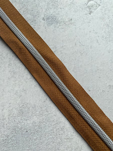 Reißverschluss Silber endlos 50cm +1Zipper