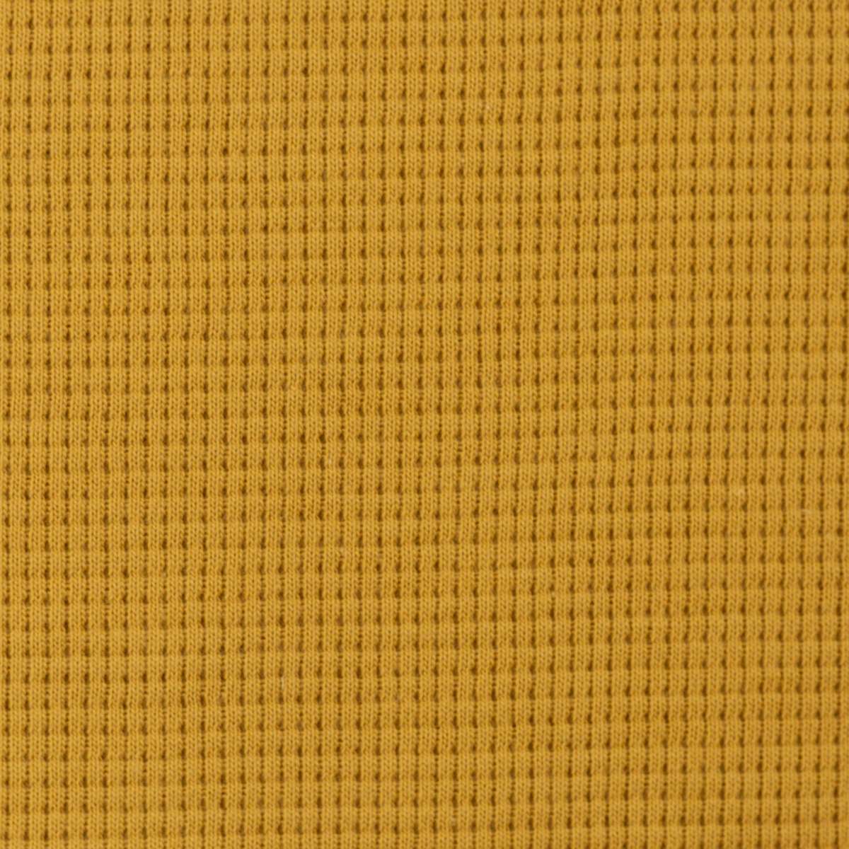 Waffeljersey Clarissa  Senf 314