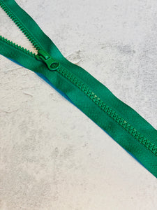 Reißverschluss teilbar 85cm grün