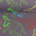 Lade das Bild in den Galerie-Viewer, Softshell Grau Dinosaurier „Nano“
